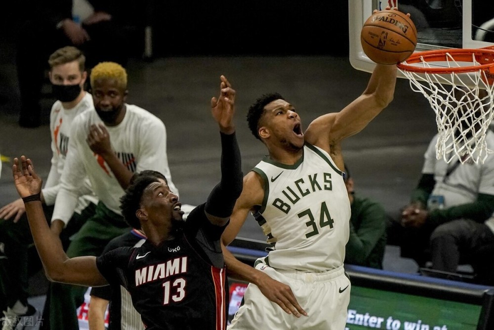 字母哥狂砍五十加十六板雄鹿轻取魔术